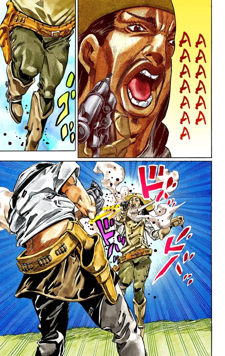 JoJo's Bizarre Adventure Steel Ball Run Colored Manga β Chapter 33 β Page 49