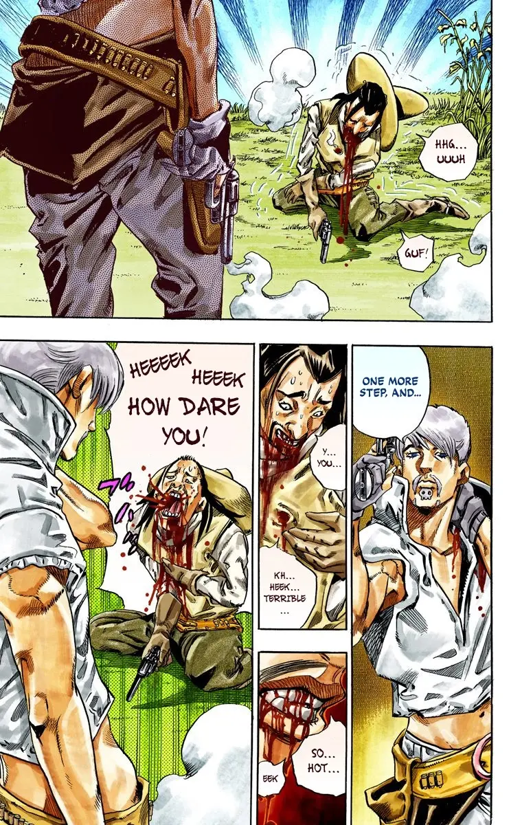 JoJo's Bizarre Adventure Steel Ball Run Colored Manga β Chapter 33 β Page 52