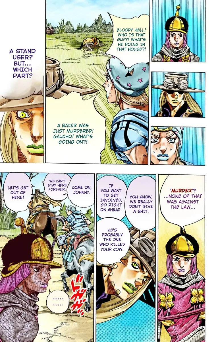 JoJo's Bizarre Adventure Steel Ball Run Colored Manga β Chapter 33 β Page 55
