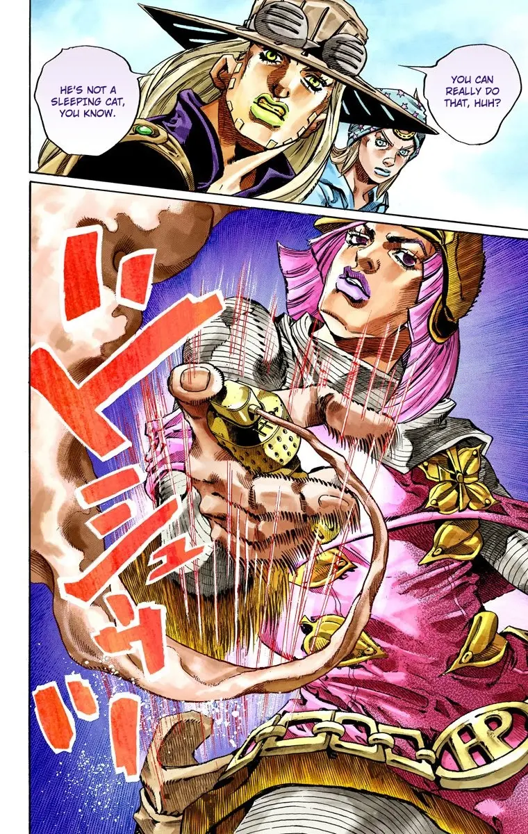 JoJo's Bizarre Adventure Steel Ball Run Colored Manga β Chapter 34 β Page 14