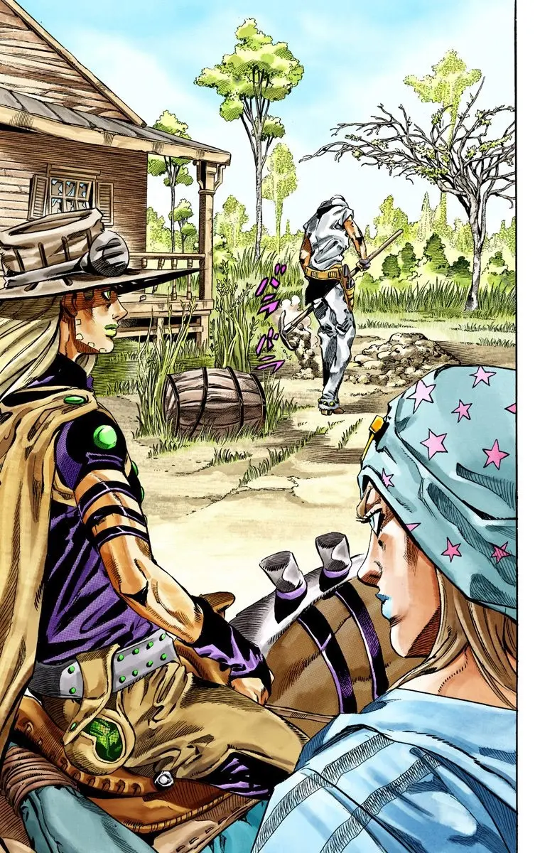 JoJo's Bizarre Adventure Steel Ball Run Colored Manga β Chapter 34 β Page 19