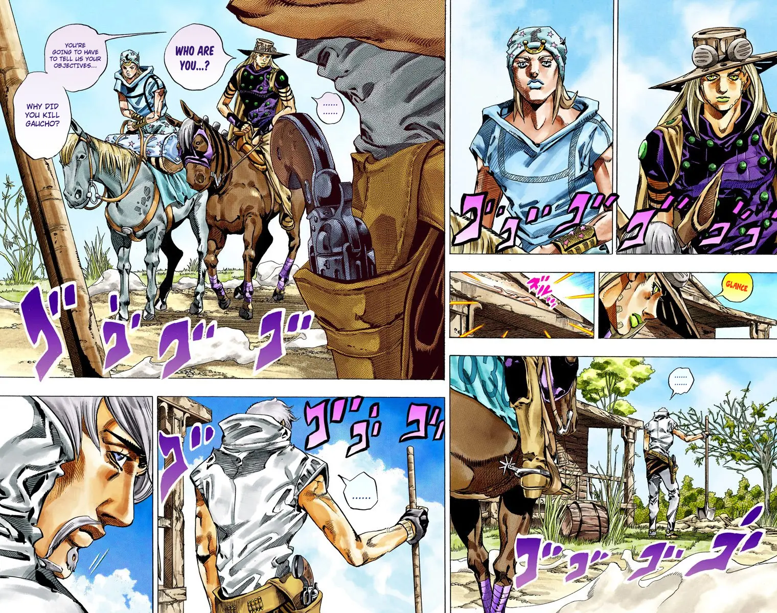 JoJo's Bizarre Adventure Steel Ball Run Colored Manga β Chapter 34 β Page 20