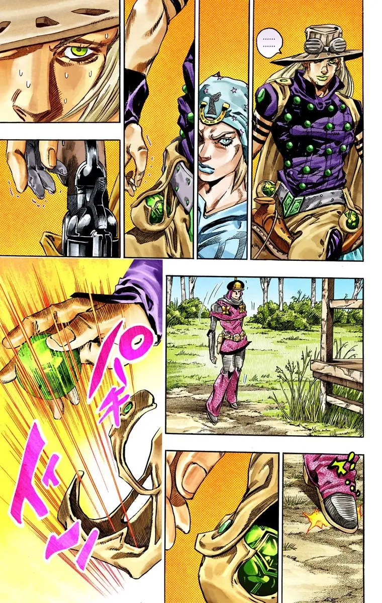 JoJo's Bizarre Adventure Steel Ball Run Colored Manga β Chapter 34 β Page 25