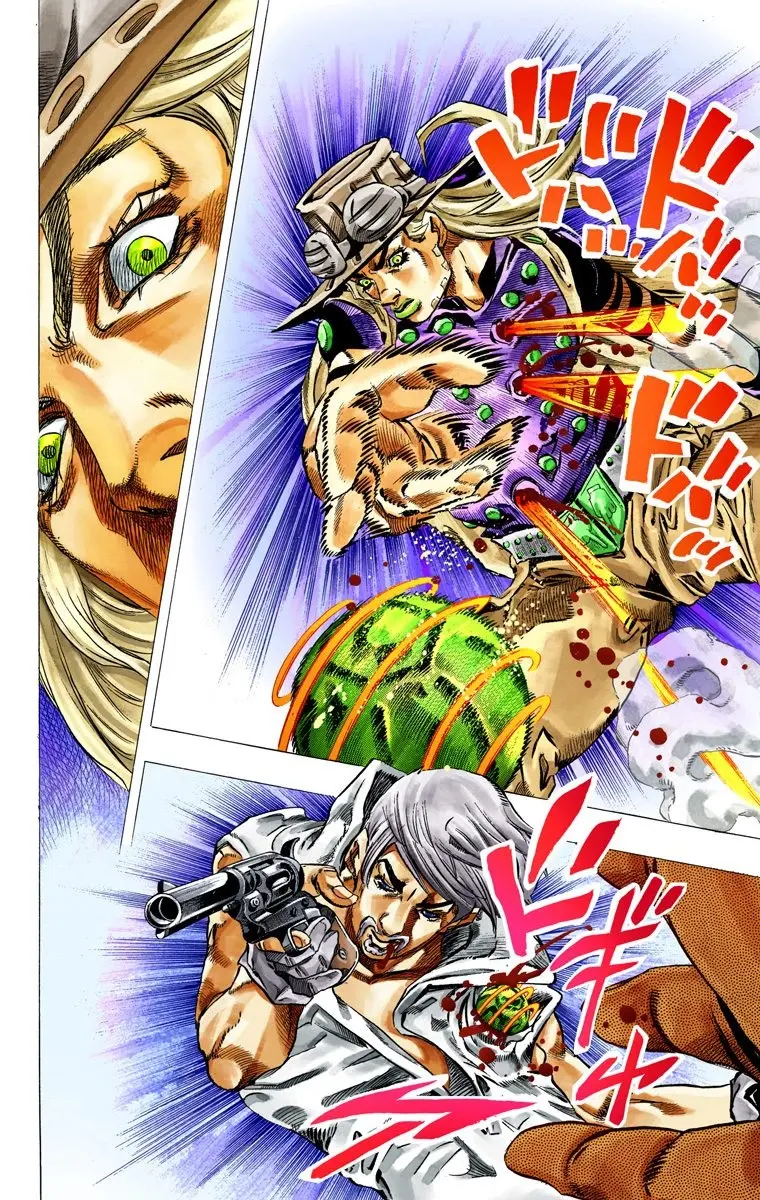 JoJo's Bizarre Adventure Steel Ball Run Colored Manga β Chapter 34 β Page 26