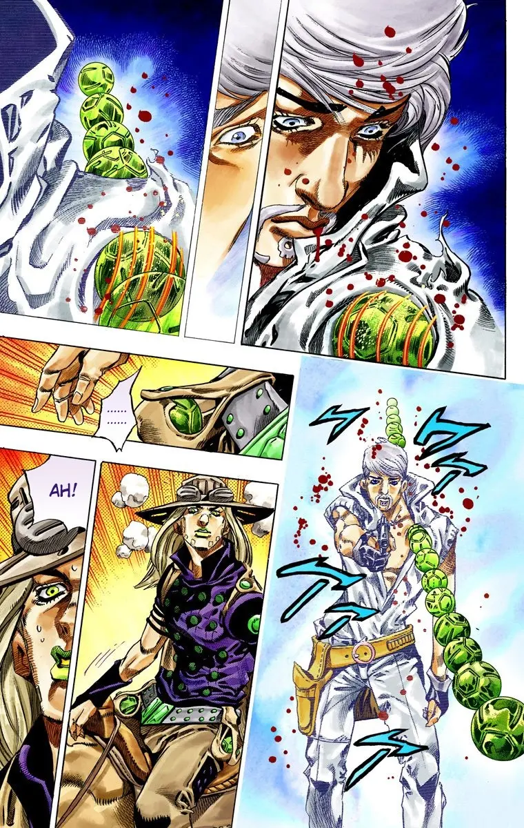 JoJo's Bizarre Adventure Steel Ball Run Colored Manga β Chapter 34 β Page 27