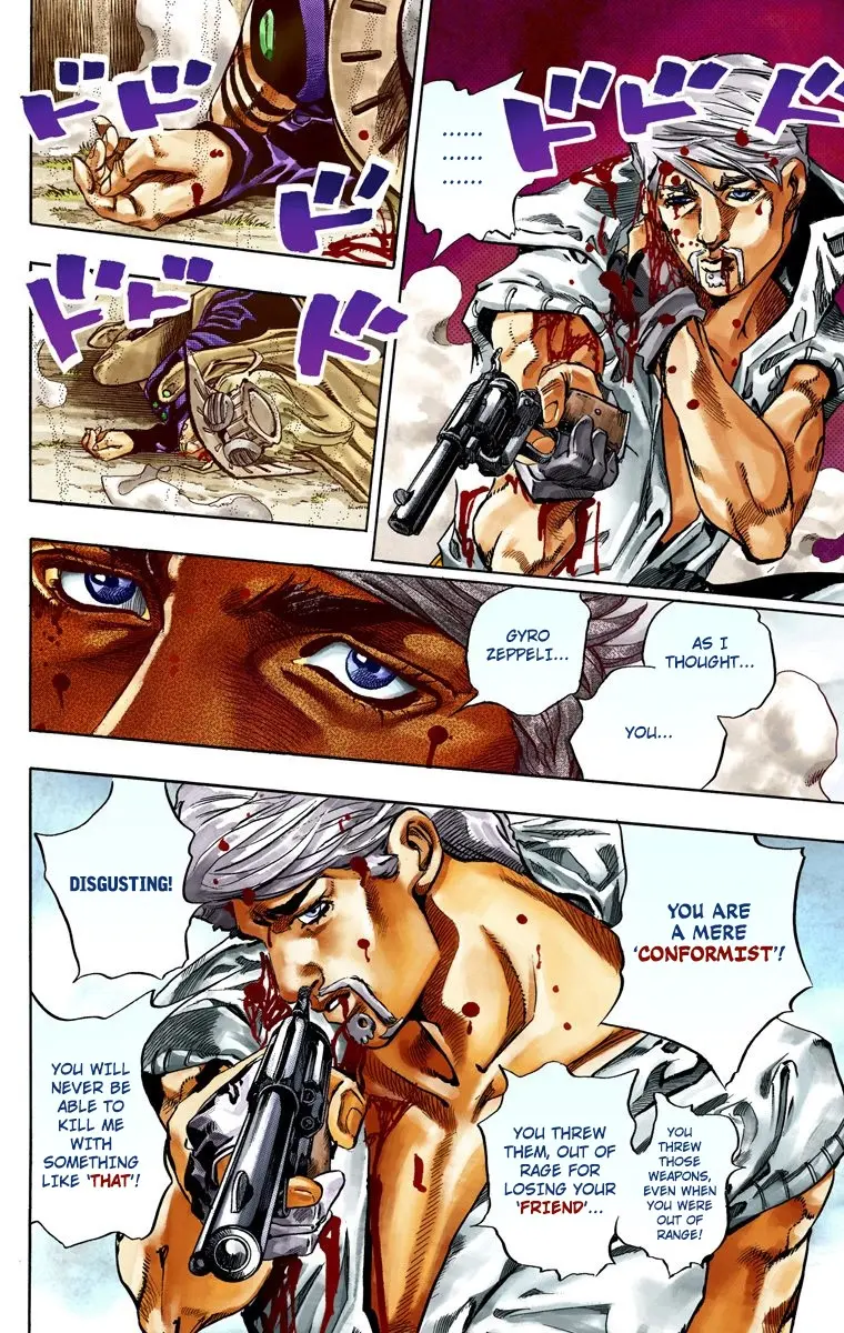 JoJo's Bizarre Adventure Steel Ball Run Colored Manga β Chapter 34 β Page 49