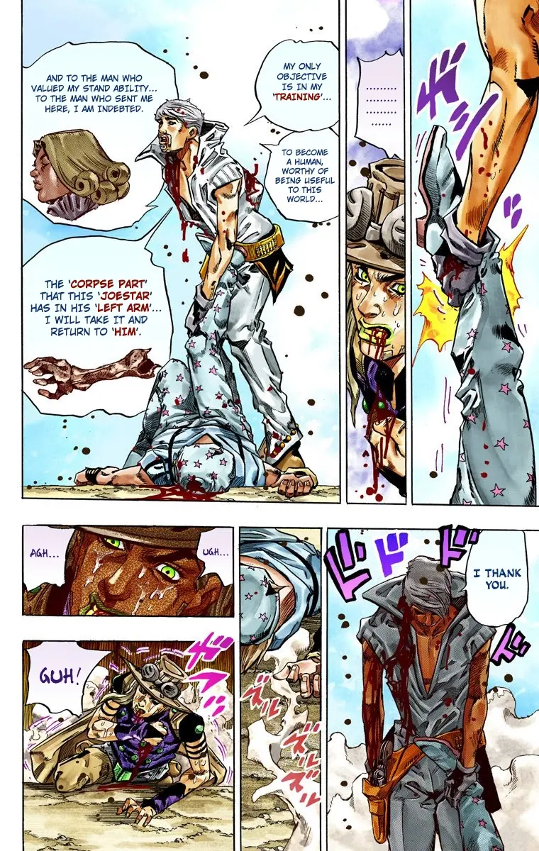 JoJo's Bizarre Adventure Steel Ball Run Colored Manga β Chapter 34 β Page 51