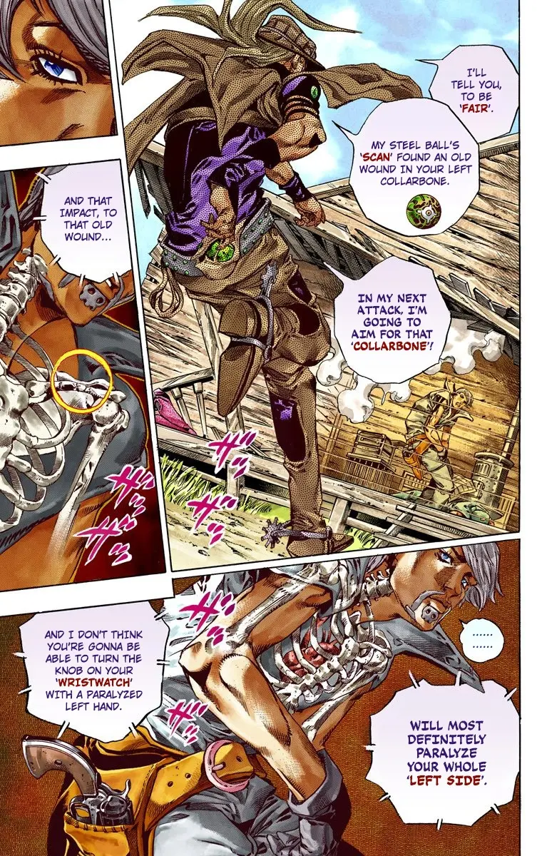 JoJo's Bizarre Adventure Steel Ball Run Colored Manga β Chapter 35 β Page 24
