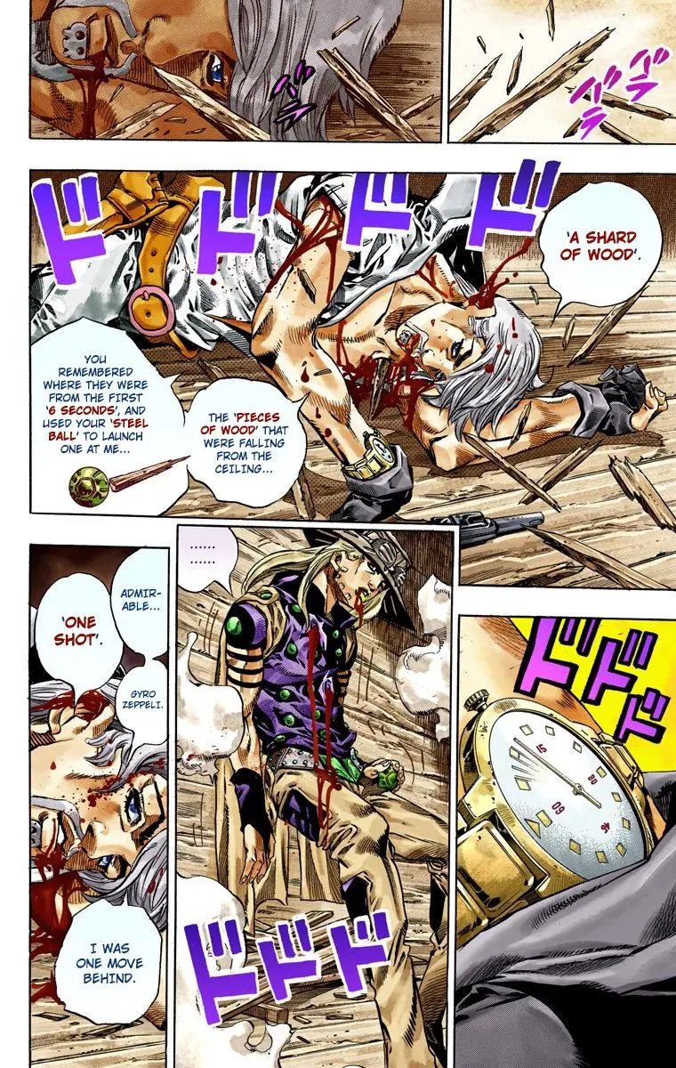 JoJo's Bizarre Adventure Steel Ball Run Colored Manga β Chapter 35 β Page 41