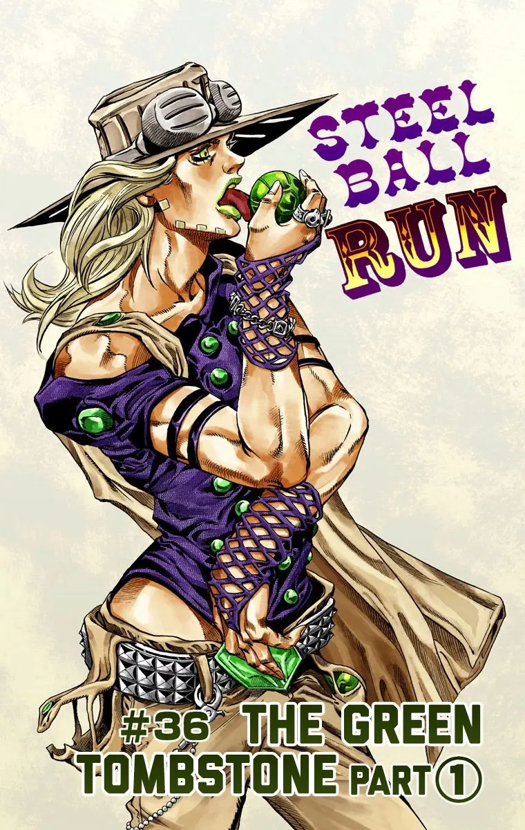 JoJo's Bizarre Adventure Steel Ball Run Colored Manga β Chapter 36 β Page 2