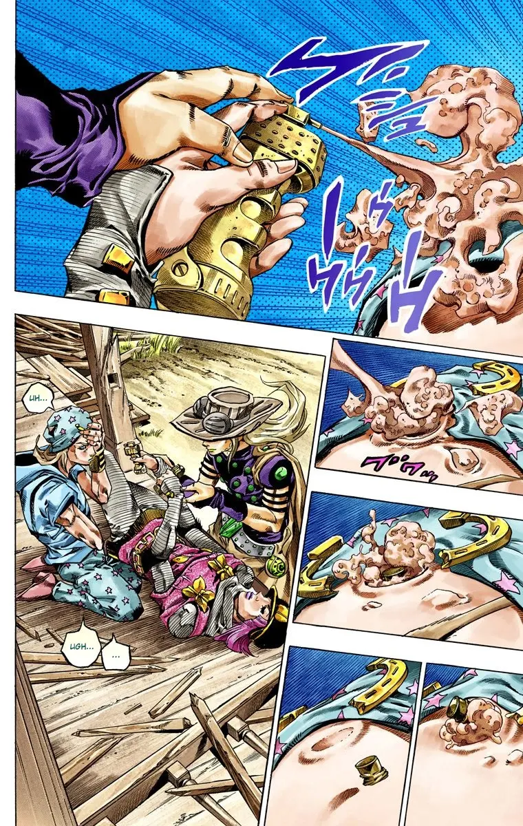 JoJo's Bizarre Adventure Steel Ball Run Colored Manga β Chapter 36 β Page 4