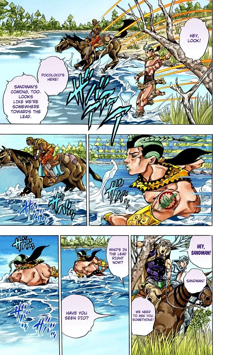 JoJo's Bizarre Adventure Steel Ball Run Colored Manga β Chapter 36 β Page 12