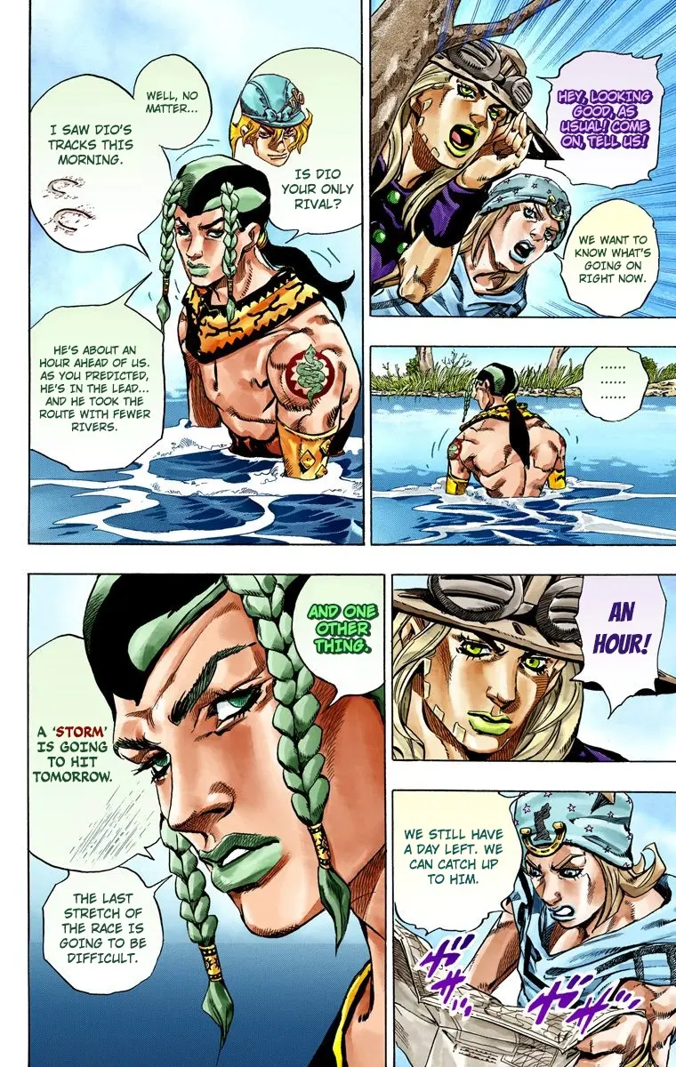 JoJo's Bizarre Adventure Steel Ball Run Colored Manga β Chapter 36 β Page 13