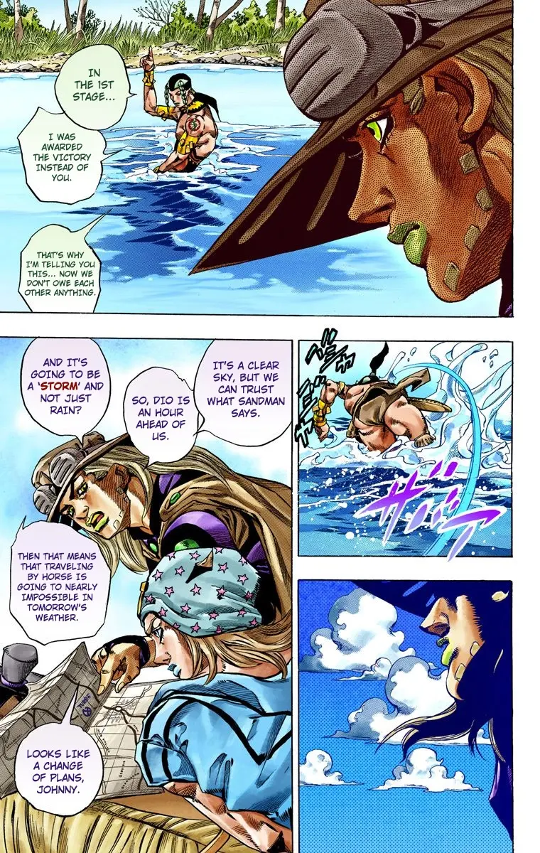 JoJo's Bizarre Adventure Steel Ball Run Colored Manga β Chapter 36 β Page 14