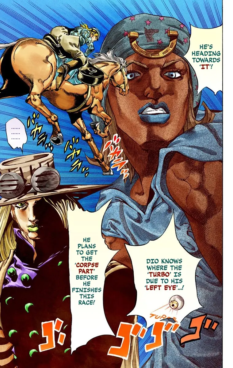 JoJo's Bizarre Adventure Steel Ball Run Colored Manga β Chapter 36 β Page 16
