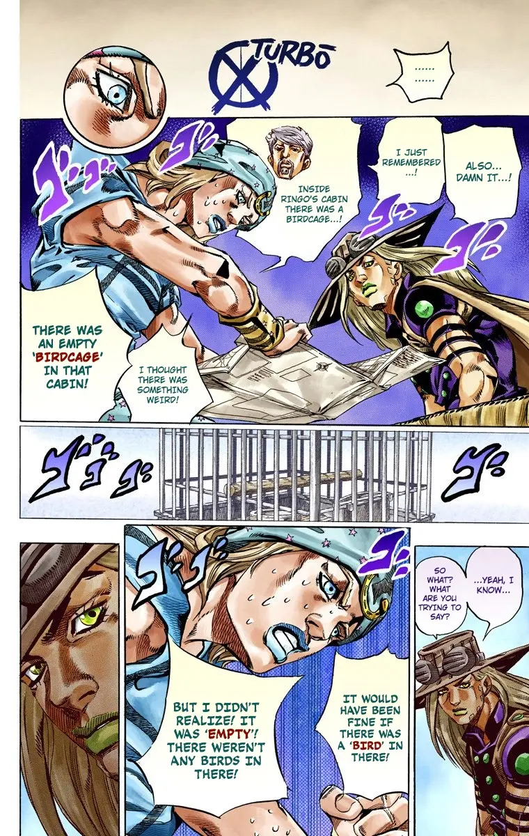 JoJo's Bizarre Adventure Steel Ball Run Colored Manga β Chapter 36 β Page 17