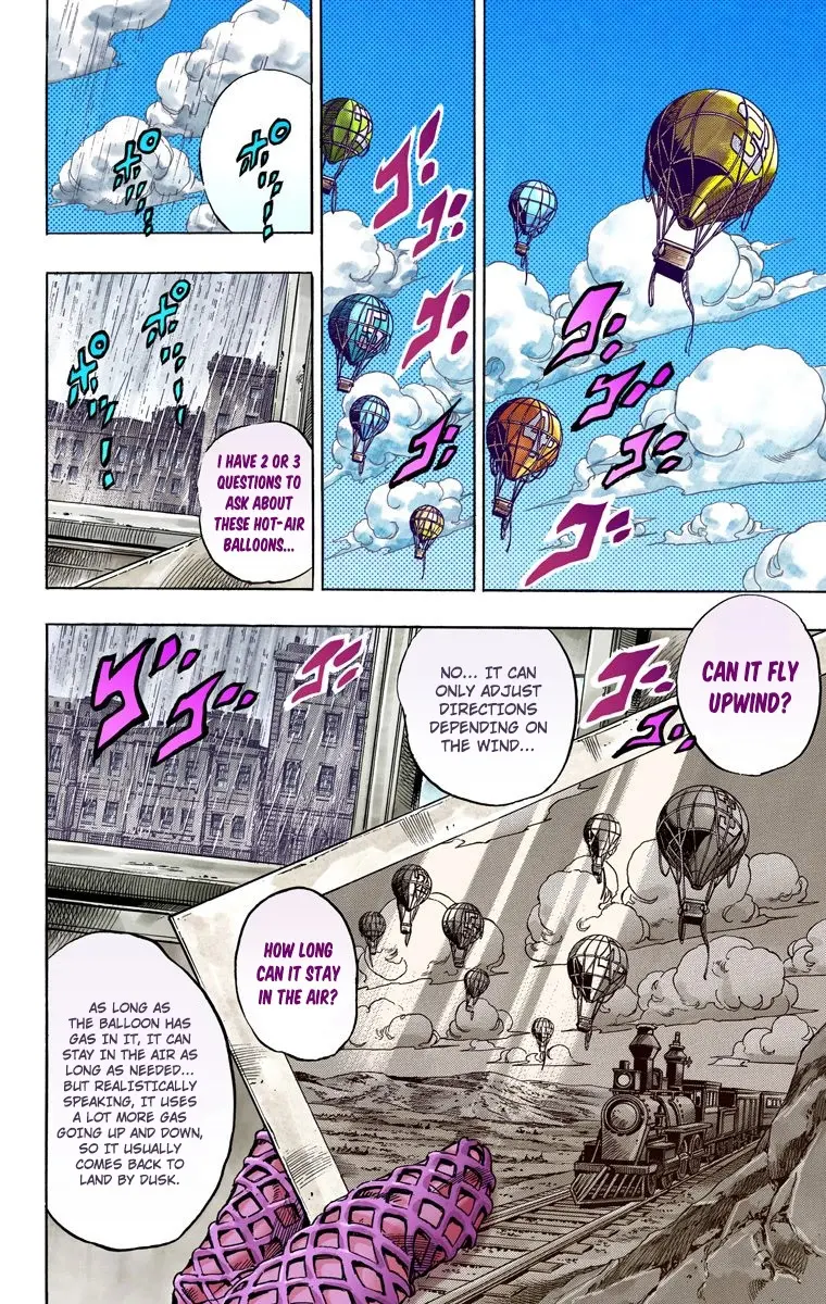 JoJo's Bizarre Adventure Steel Ball Run Colored Manga β Chapter 36 β Page 19