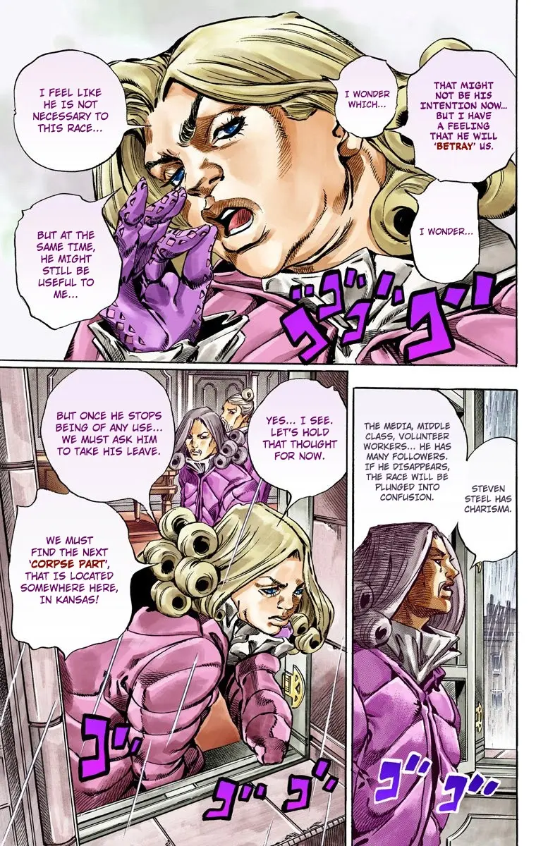 JoJo's Bizarre Adventure Steel Ball Run Colored Manga β Chapter 36 β Page 22
