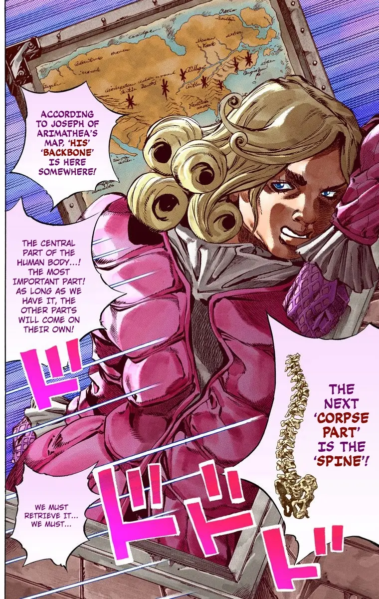 JoJo's Bizarre Adventure Steel Ball Run Colored Manga β Chapter 36 β Page 23