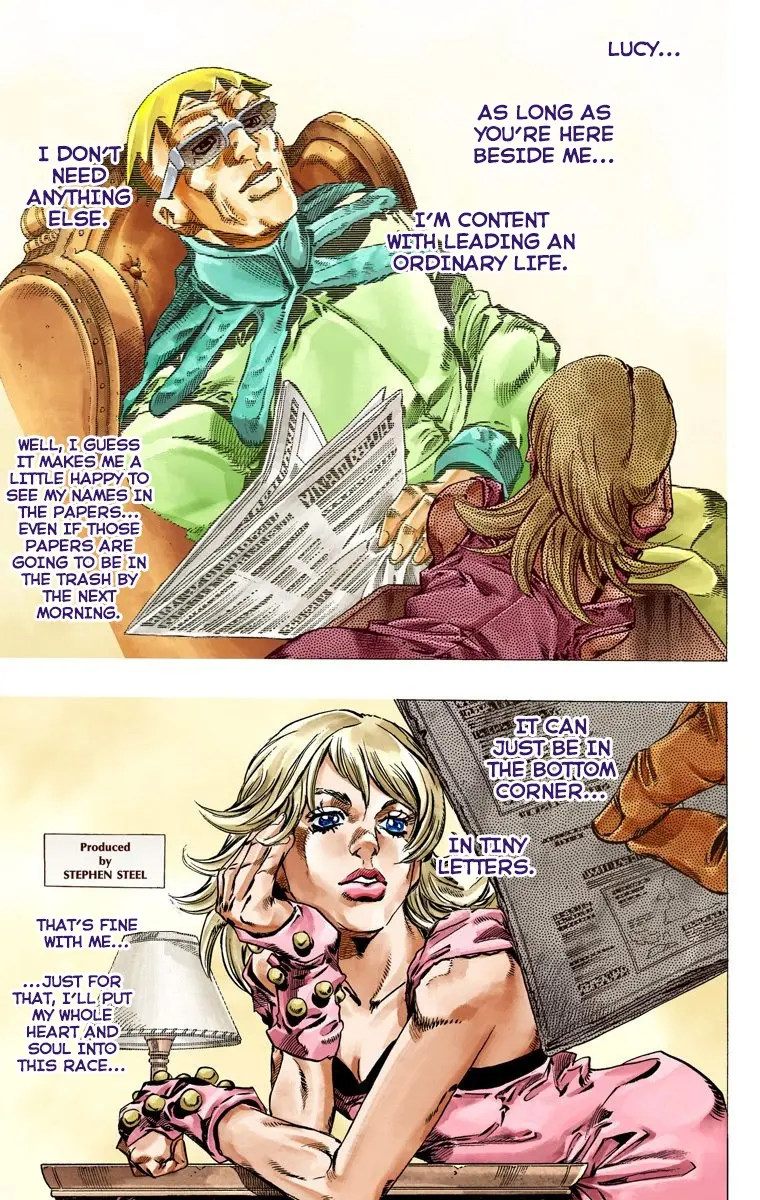 JoJo's Bizarre Adventure Steel Ball Run Colored Manga β Chapter 36 β Page 28