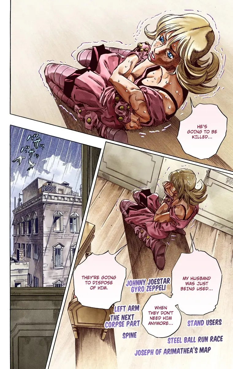JoJo's Bizarre Adventure Steel Ball Run Colored Manga β Chapter 36 β Page 29