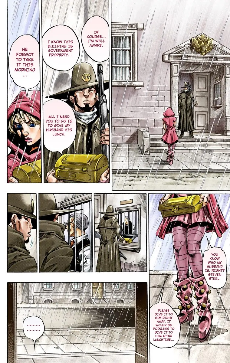 JoJo's Bizarre Adventure Steel Ball Run Colored Manga β Chapter 36 β Page 31
