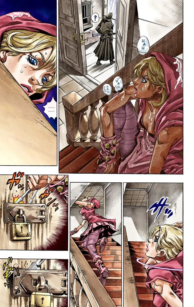 JoJo's Bizarre Adventure Steel Ball Run Colored Manga β Chapter 36 β Page 32