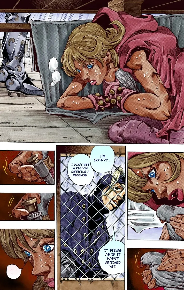 JoJo's Bizarre Adventure Steel Ball Run Colored Manga β Chapter 36 β Page 38