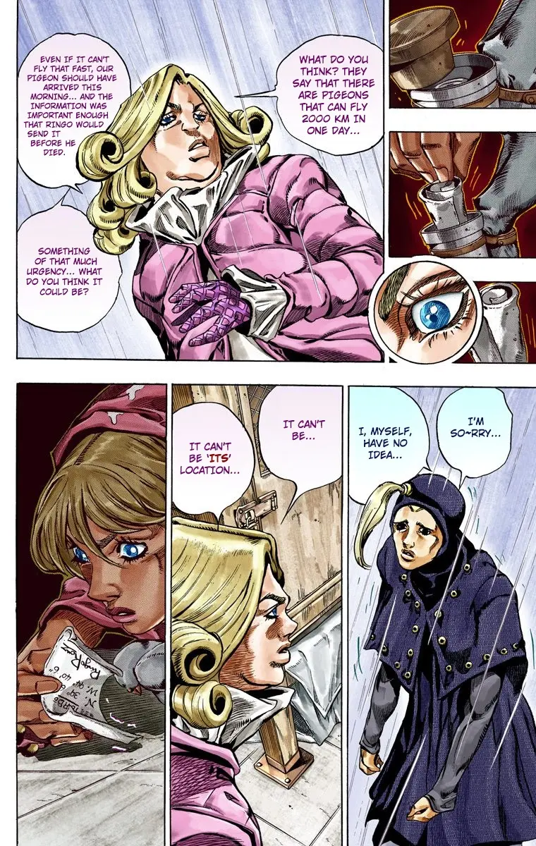 JoJo's Bizarre Adventure Steel Ball Run Colored Manga β Chapter 36 β Page 39