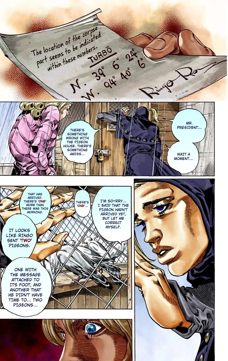 JoJo's Bizarre Adventure Steel Ball Run Colored Manga β Chapter 36 β Page 40