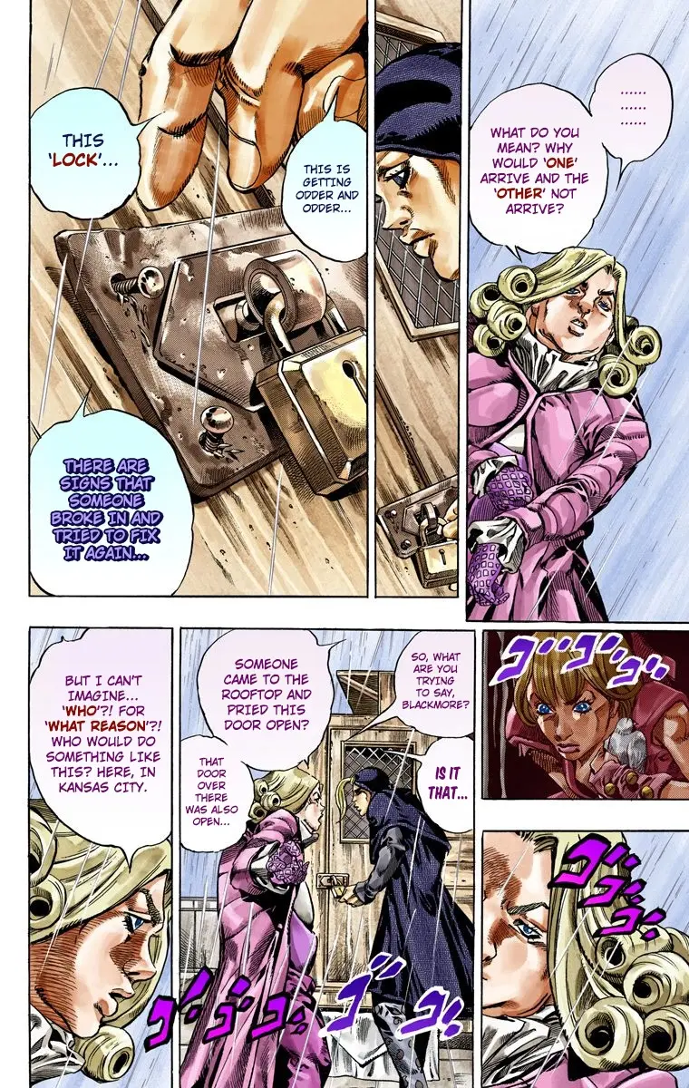 JoJo's Bizarre Adventure Steel Ball Run Colored Manga β Chapter 36 β Page 41