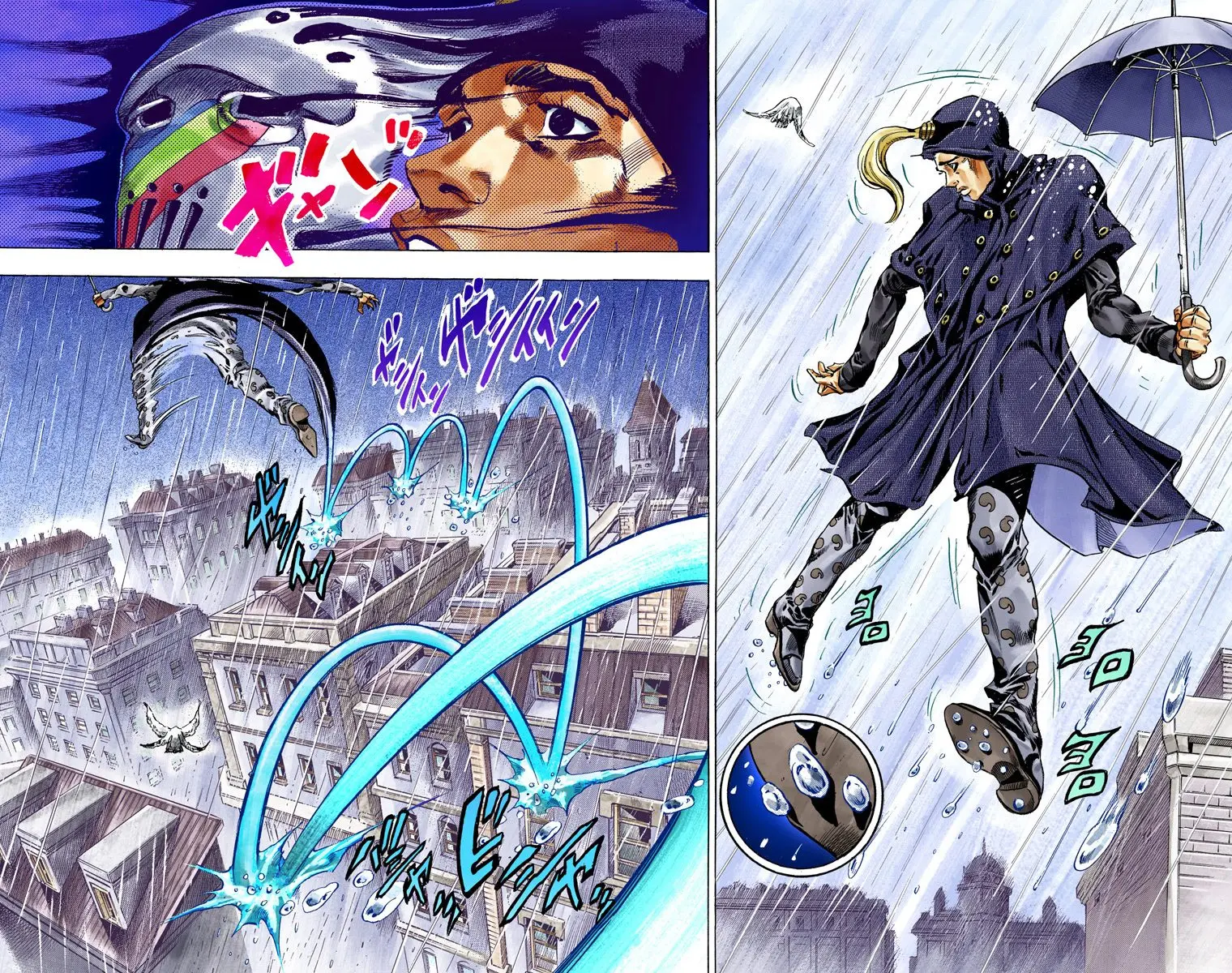 JoJo's Bizarre Adventure Steel Ball Run Colored Manga β Chapter 36 β Page 48