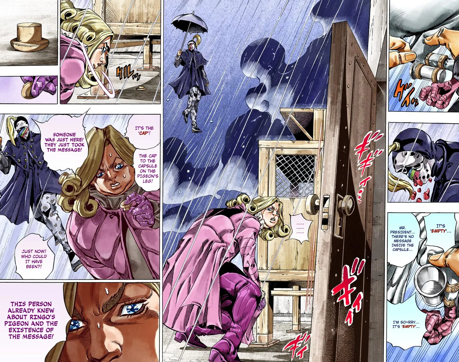 JoJo's Bizarre Adventure Steel Ball Run Colored Manga β Chapter 36 β Page 53