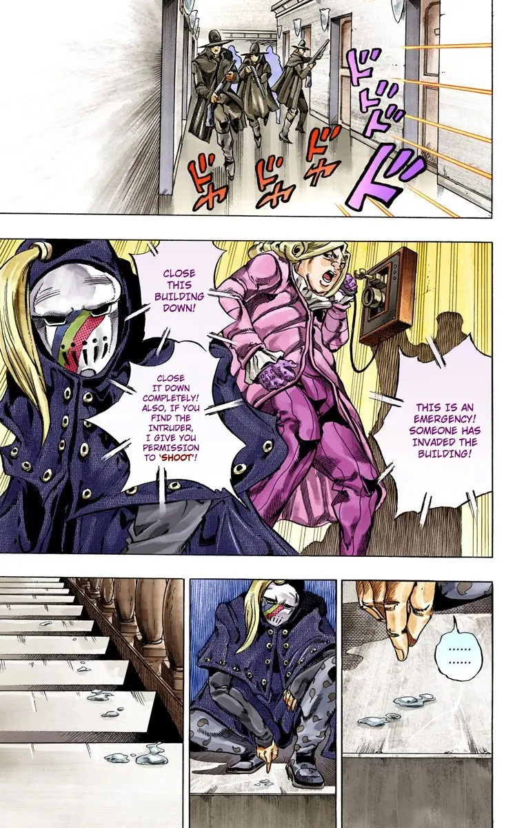 JoJo's Bizarre Adventure Steel Ball Run Colored Manga β Chapter 36 β Page 55