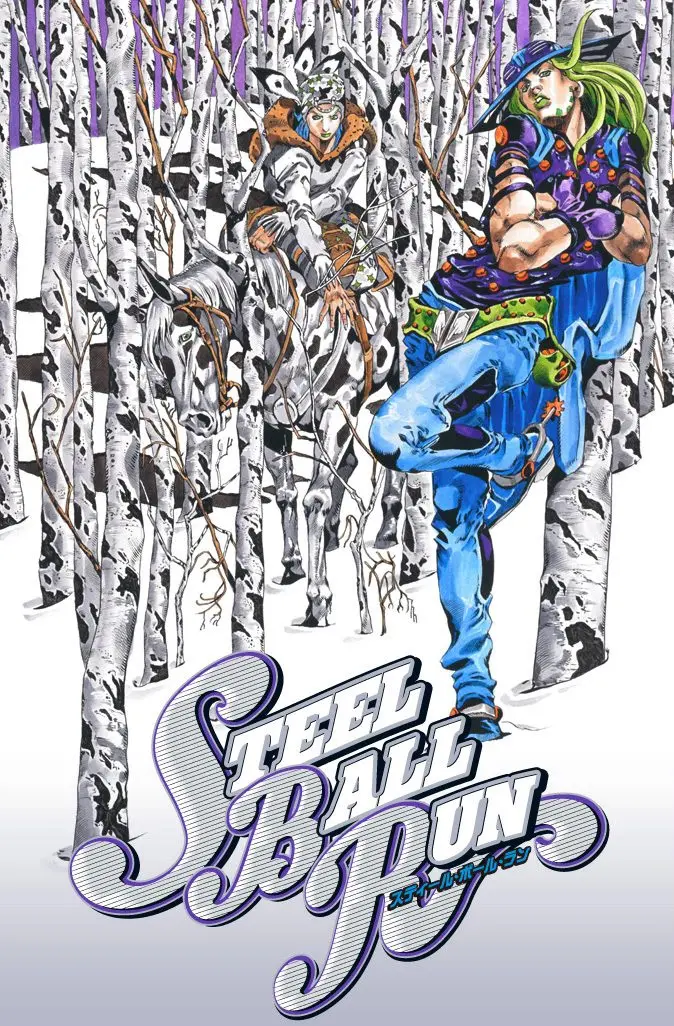 JoJo's Bizarre Adventure Steel Ball Run Colored Manga — Chapter 37 — Page 1