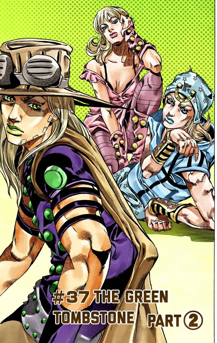 JoJo's Bizarre Adventure Steel Ball Run Colored Manga — Chapter 37 — Page 3