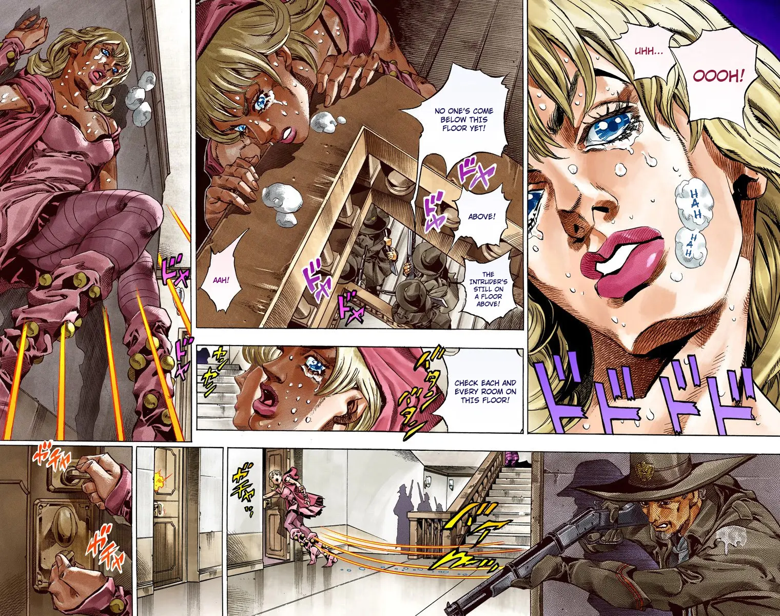 JoJo's Bizarre Adventure Steel Ball Run Colored Manga — Chapter 37 — Page 4