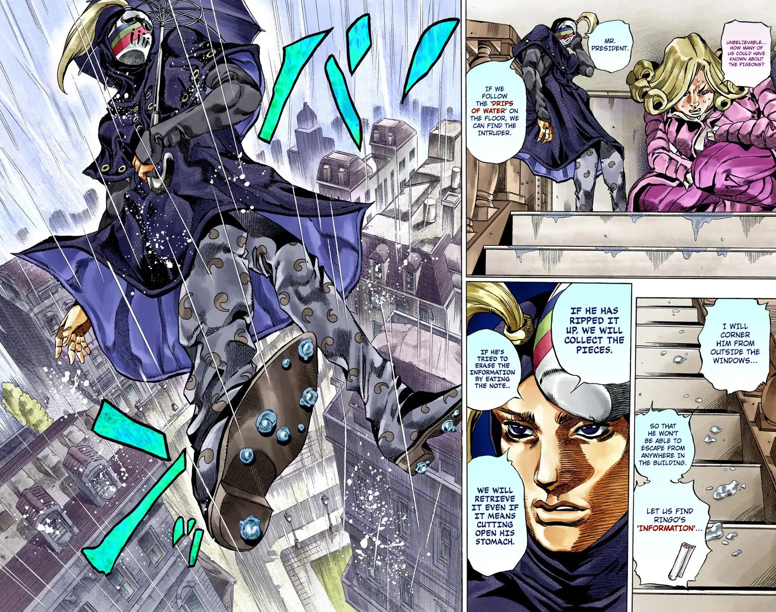 JoJo's Bizarre Adventure Steel Ball Run Colored Manga — Chapter 37 — Page 7