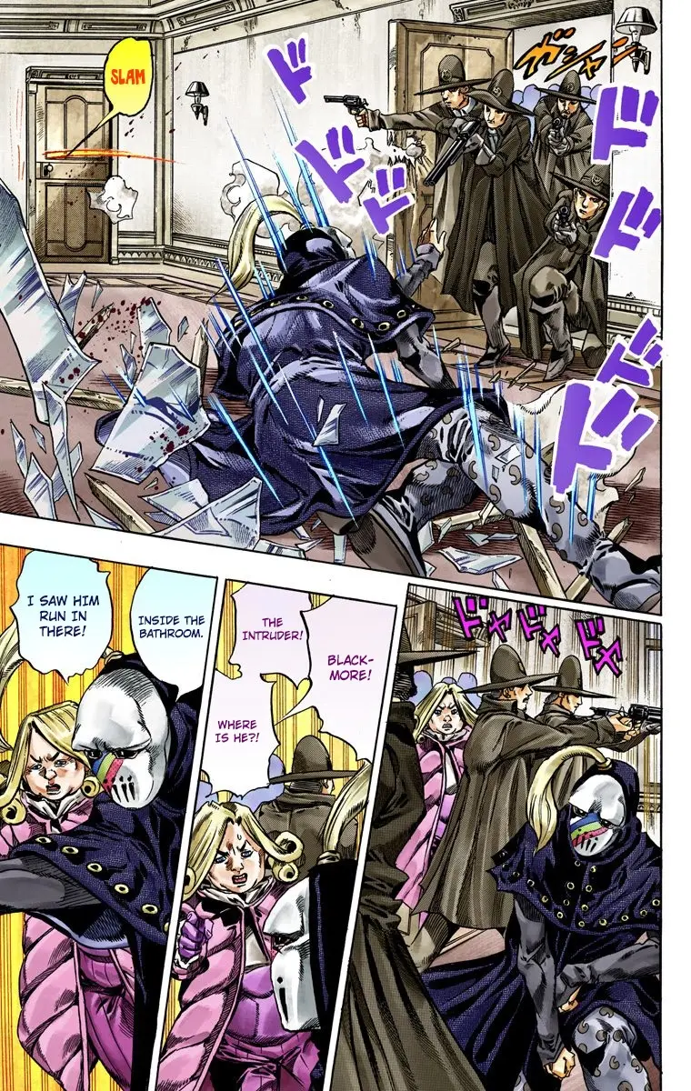 JoJo's Bizarre Adventure Steel Ball Run Colored Manga — Chapter 37 — Page 12
