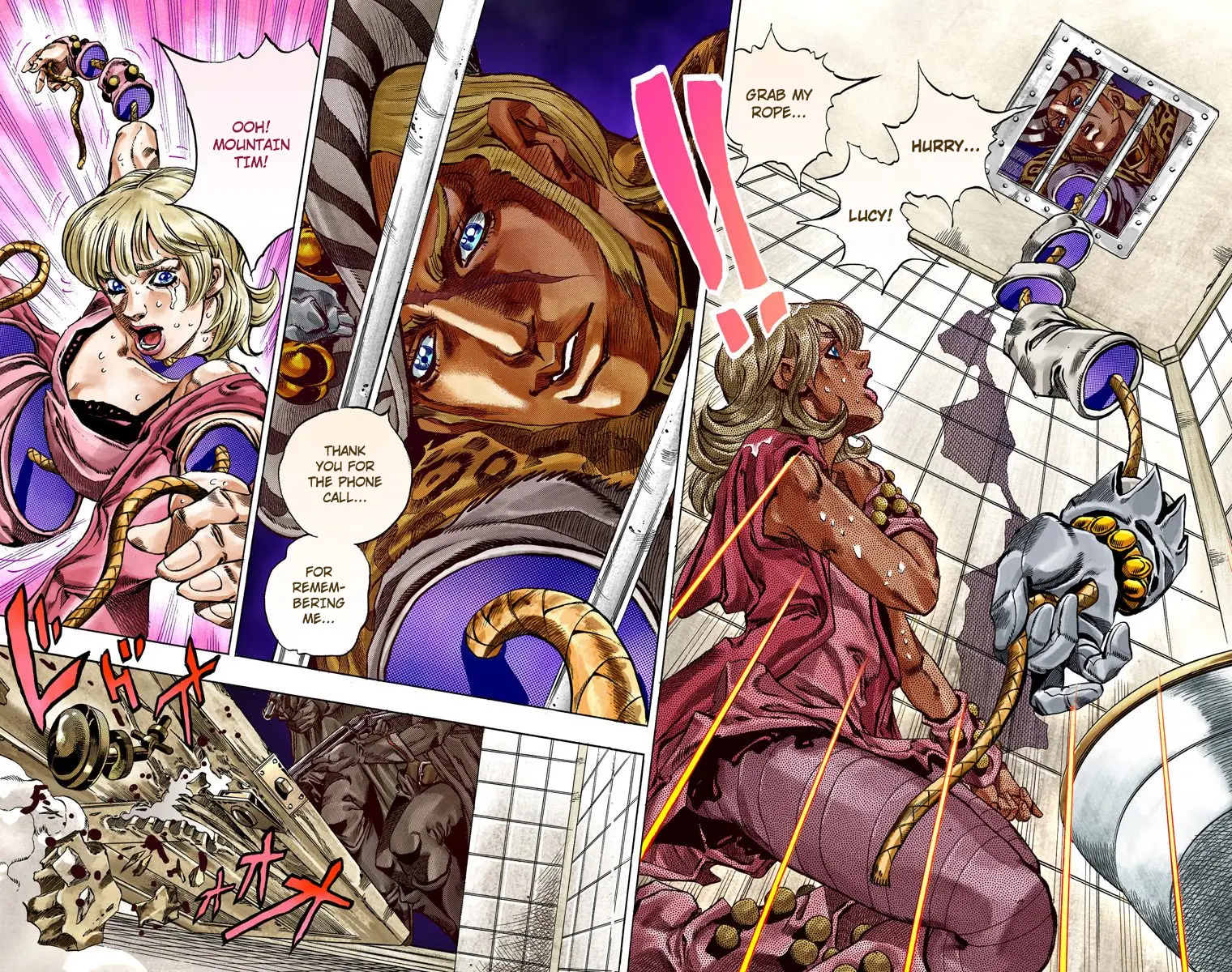 JoJo's Bizarre Adventure Steel Ball Run Colored Manga — Chapter 37 — Page 15