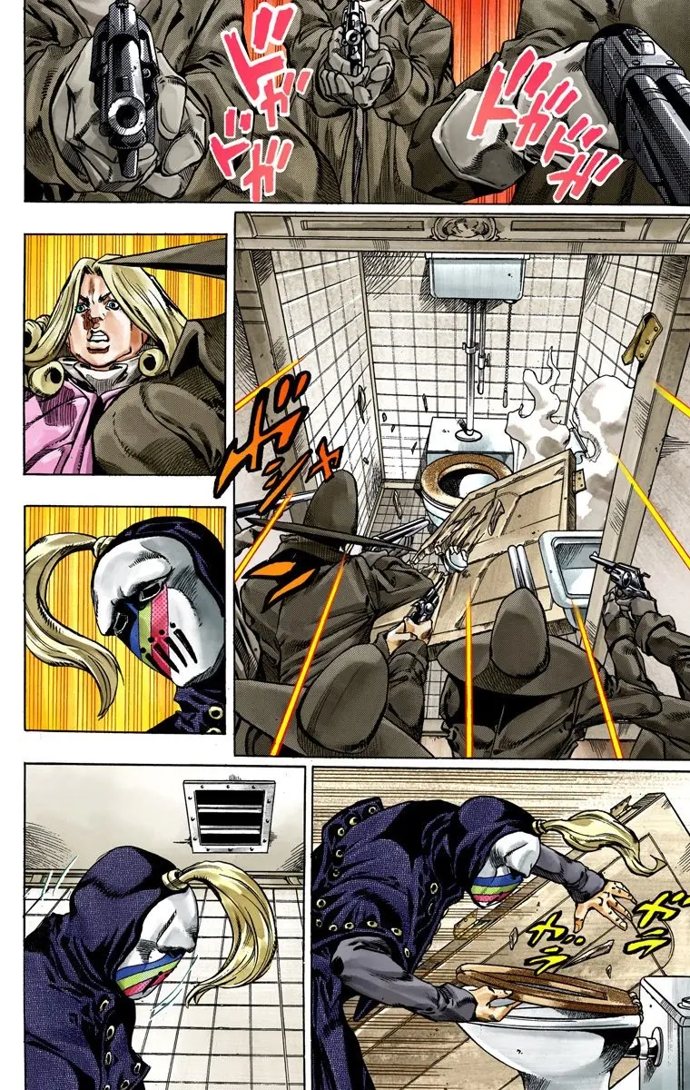 JoJo's Bizarre Adventure Steel Ball Run Colored Manga — Chapter 37 — Page 16