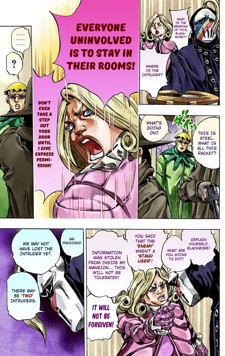 JoJo's Bizarre Adventure Steel Ball Run Colored Manga — Chapter 37 — Page 17