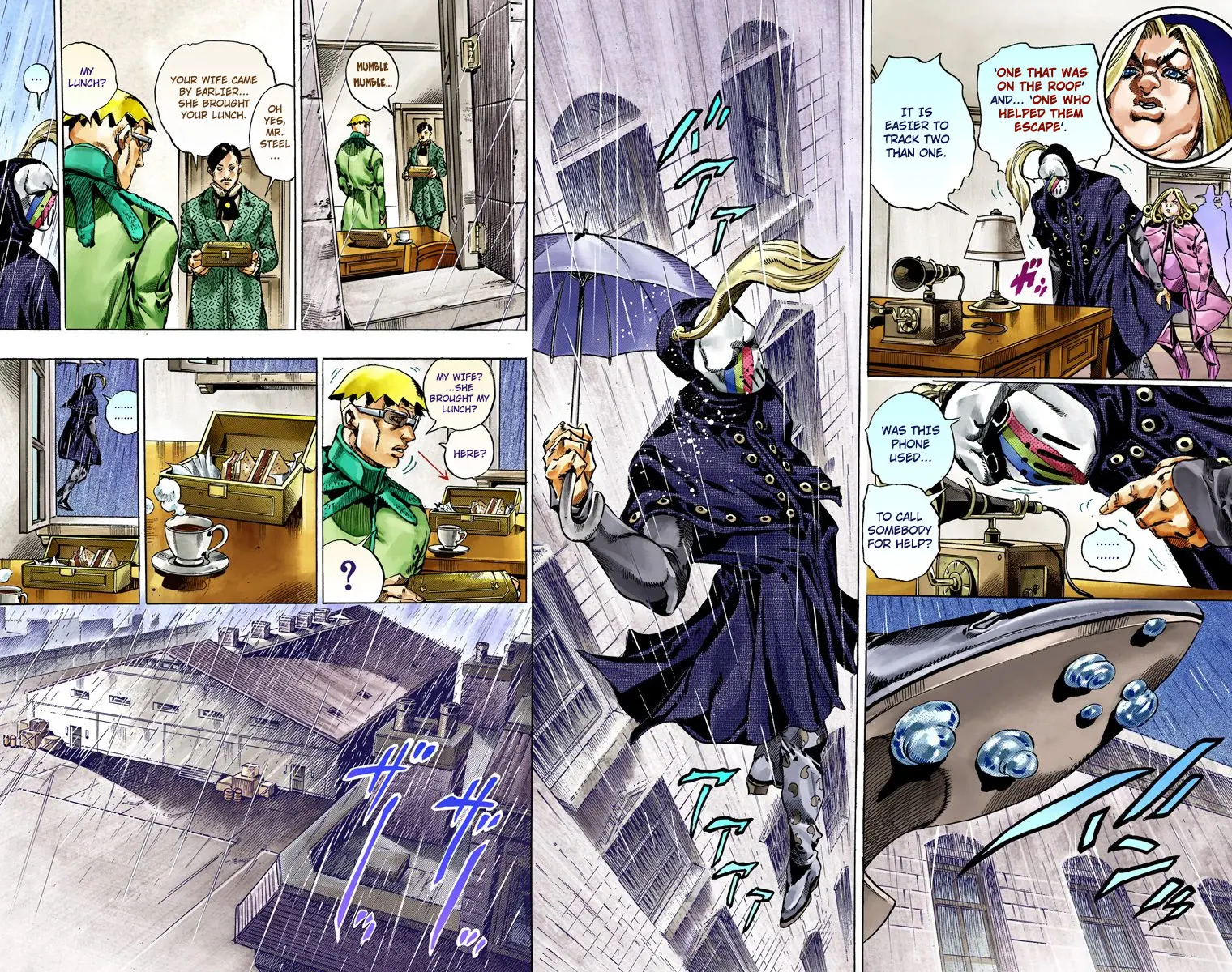 JoJo's Bizarre Adventure Steel Ball Run Colored Manga — Chapter 37 — Page 18