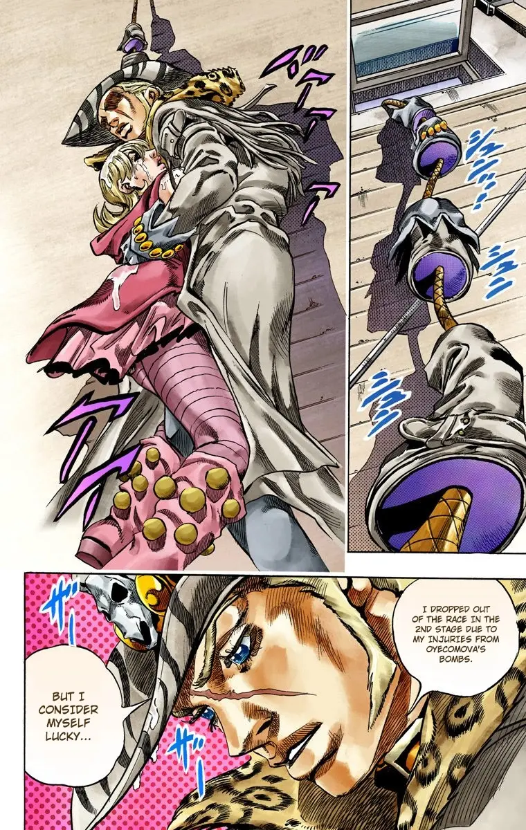 JoJo's Bizarre Adventure Steel Ball Run Colored Manga — Chapter 37 — Page 19