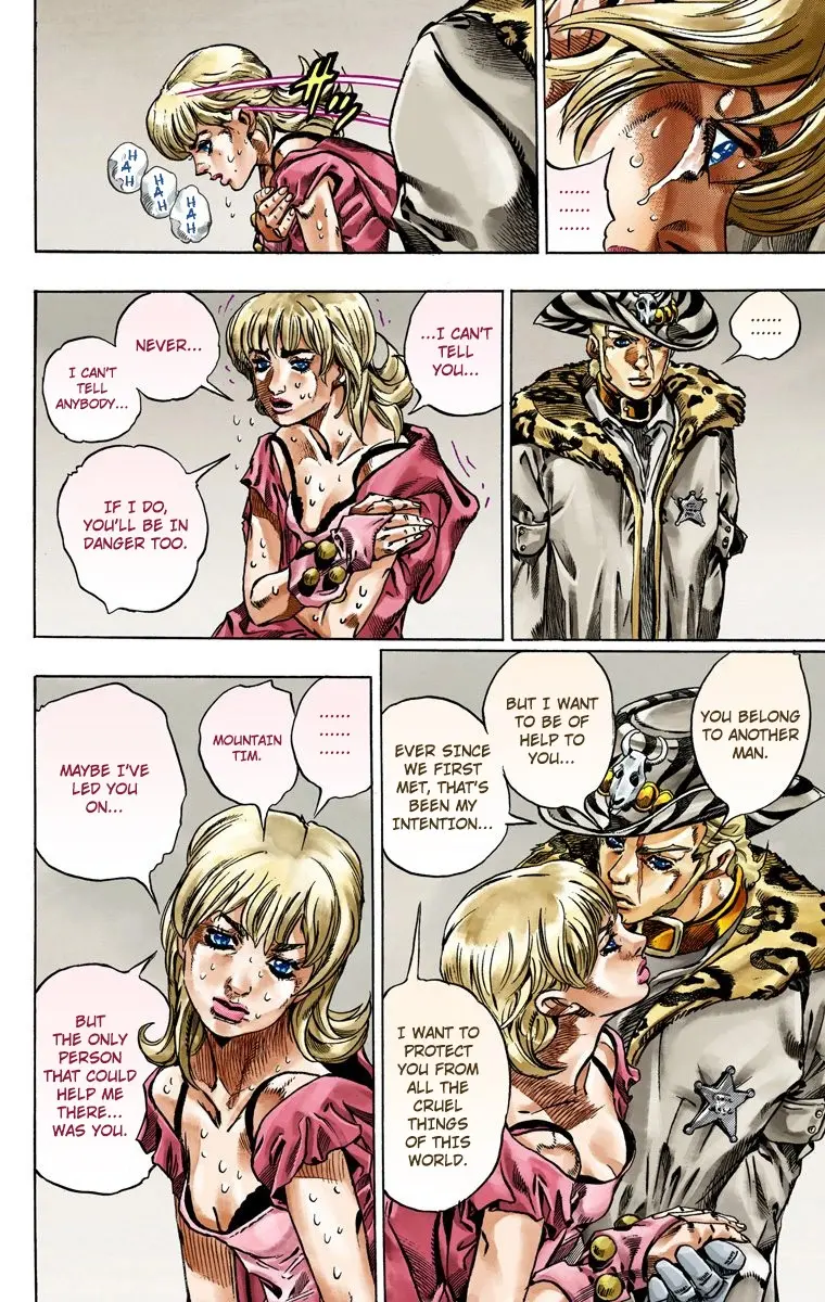 JoJo's Bizarre Adventure Steel Ball Run Colored Manga — Chapter 37 — Page 21