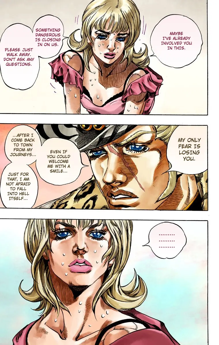 JoJo's Bizarre Adventure Steel Ball Run Colored Manga — Chapter 37 — Page 22