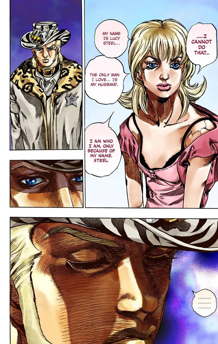 JoJo's Bizarre Adventure Steel Ball Run Colored Manga — Chapter 37 — Page 23