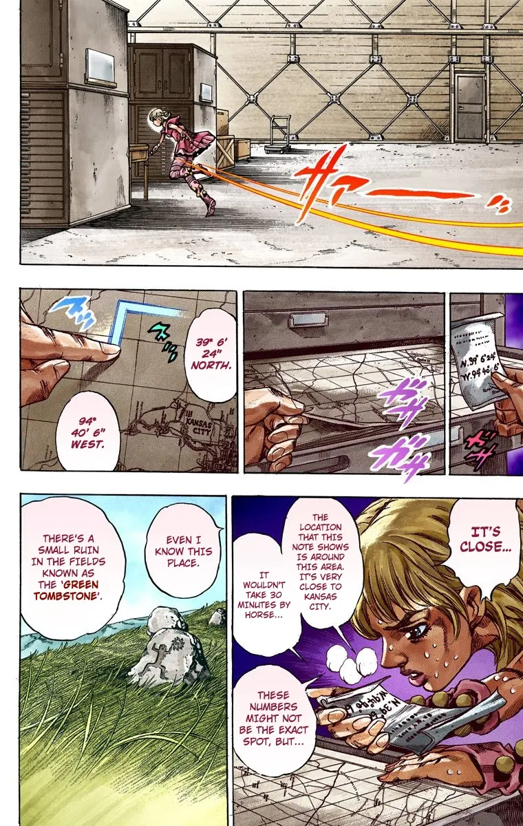 JoJo's Bizarre Adventure Steel Ball Run Colored Manga — Chapter 37 — Page 25