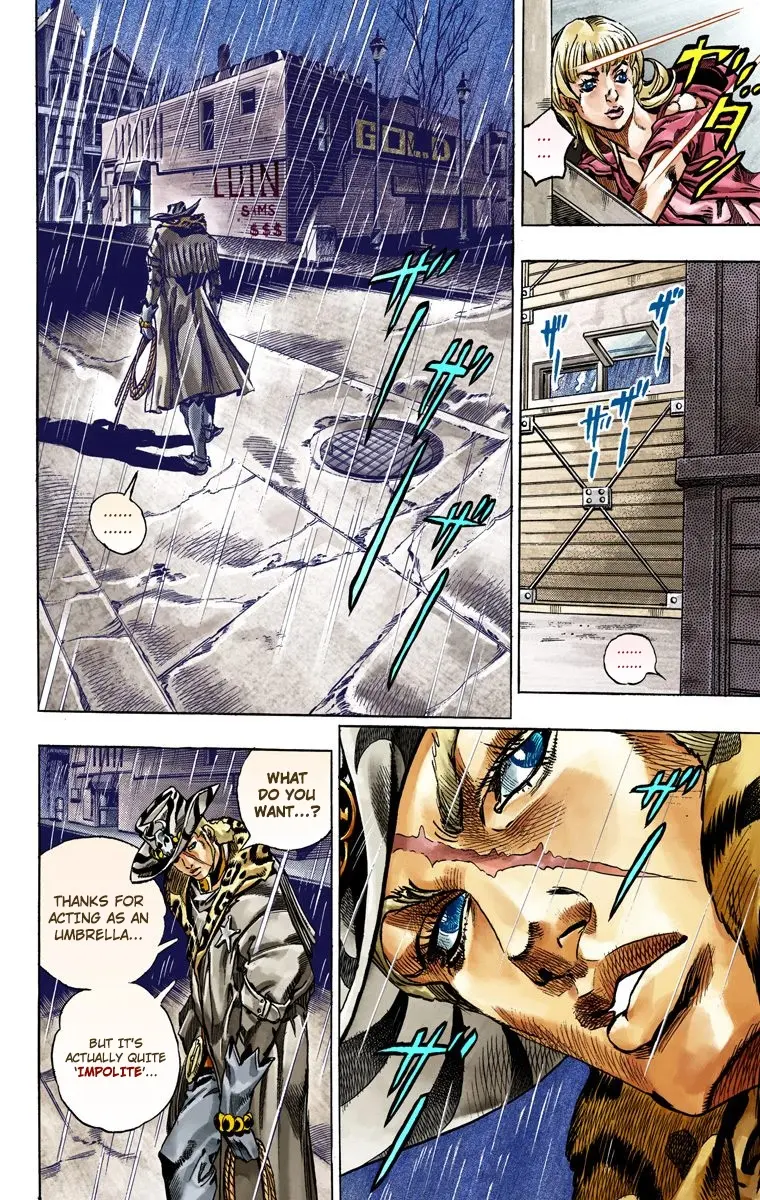 JoJo's Bizarre Adventure Steel Ball Run Colored Manga — Chapter 37 — Page 27