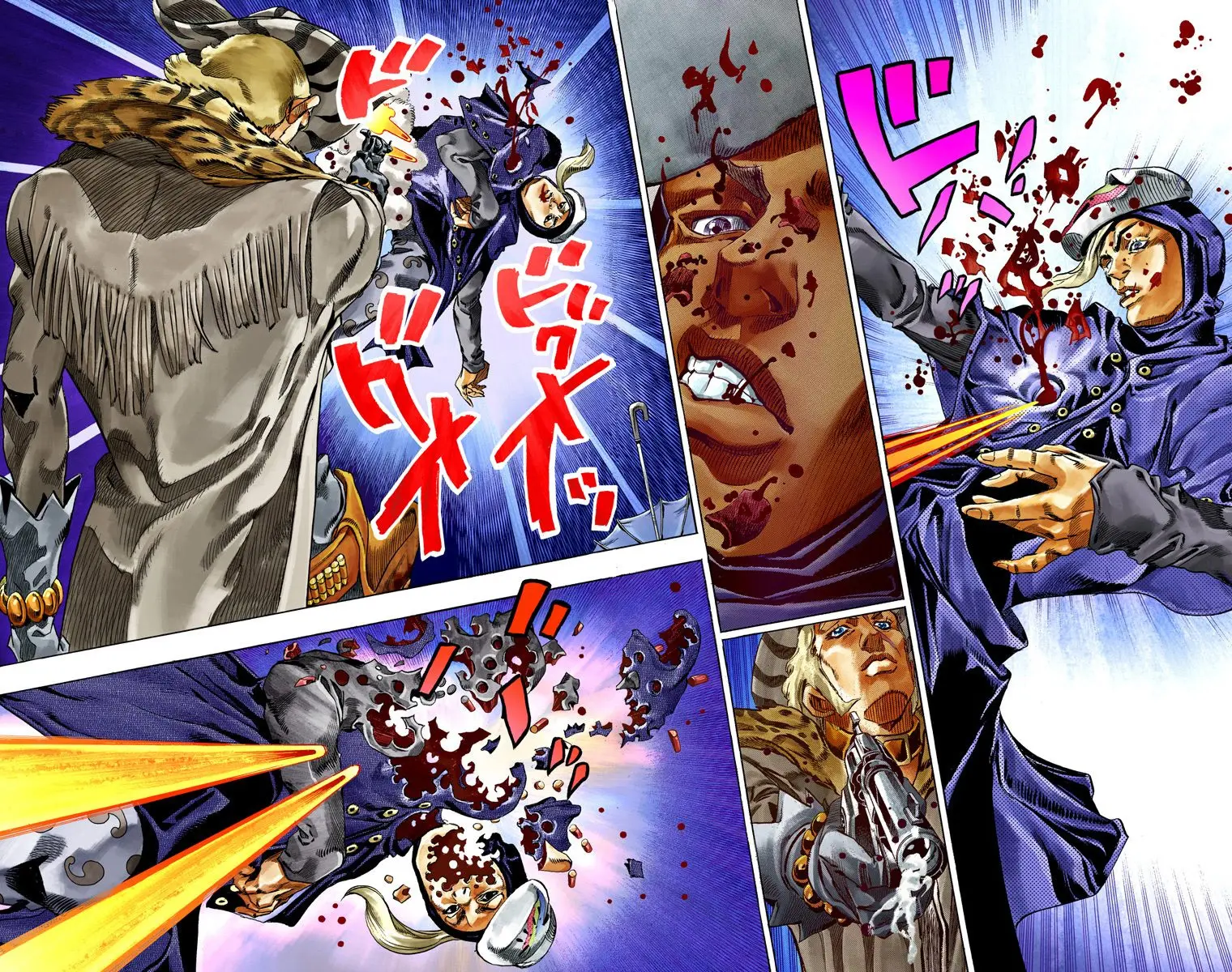 JoJo's Bizarre Adventure Steel Ball Run Colored Manga — Chapter 37 — Page 30
